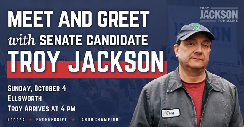 Ellsworth Meet-and-Greet with Troy Jackson