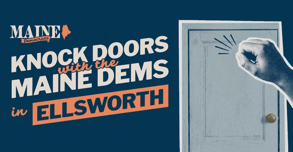 Canvass with the Maine Dems