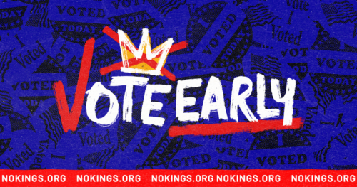 No Kings Vote Early Southwest Haarbor